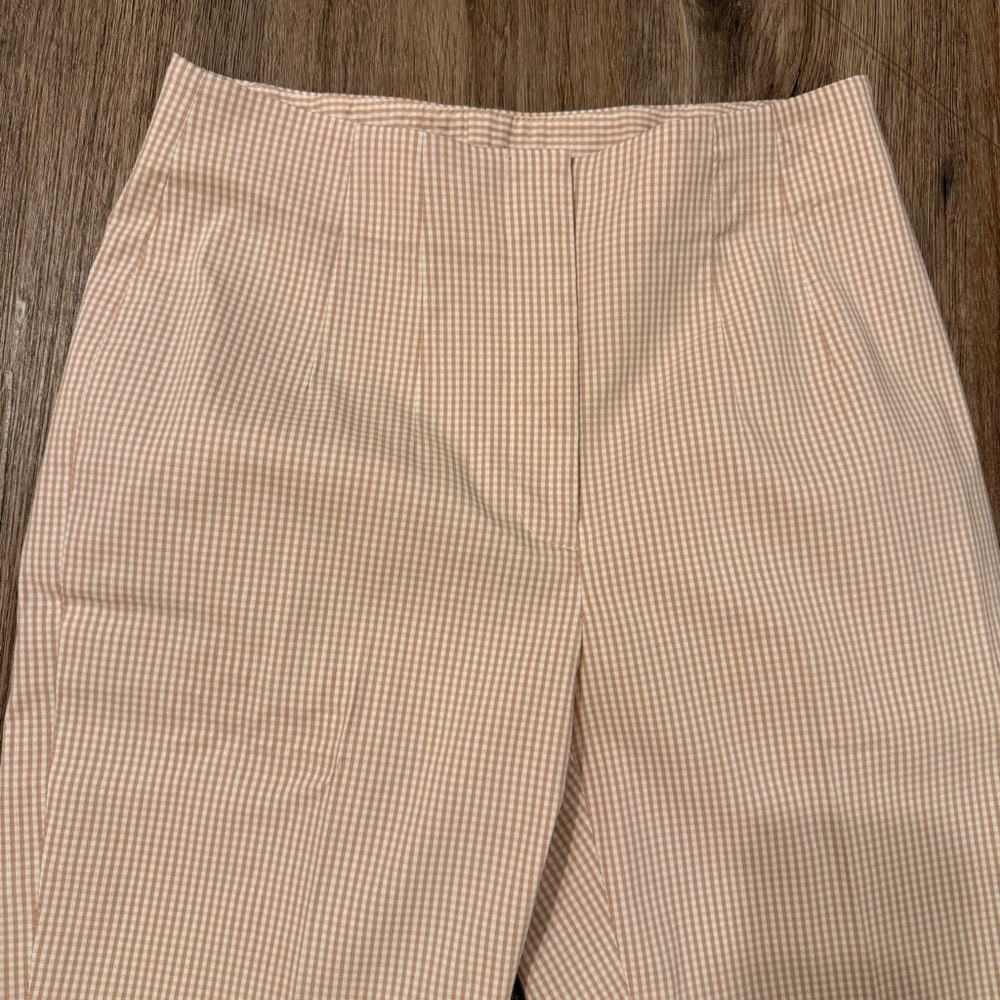 Alex Marie Pink Gingham Pants Women’s S Cigarette Coquette Clean Girl Feminine - Picture 4 of 10